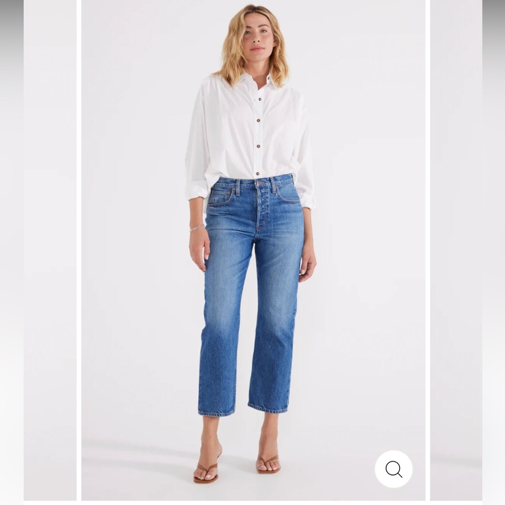 NWOT ETICA - JOSIE MID RISE CROP jeans